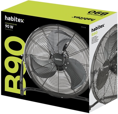 Ventilador-circulador aire HABITEX B90
